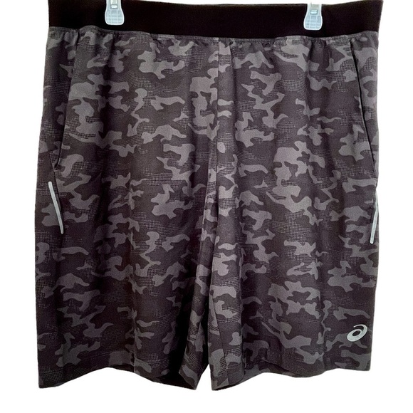 Asics Men’s Camouflage Shorts Size XL - Picture 1 of 10